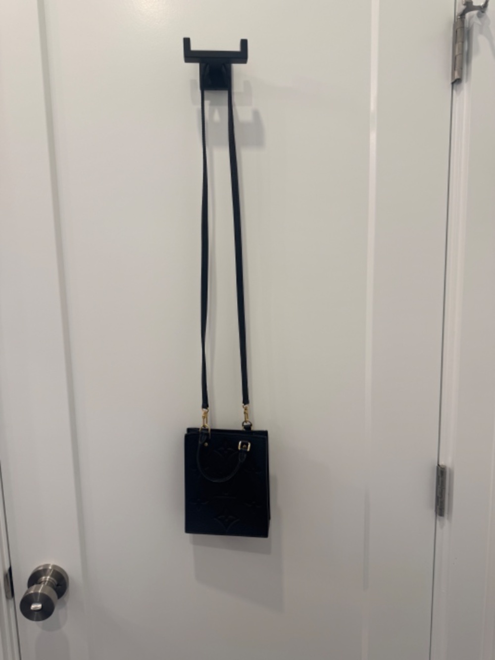 Louis Vuitton Black Empreinte Petit Sac Plat - Picture 8 of 9